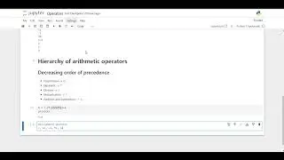 Data Science using Python - Operators