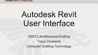 Autodesk Revit 2017 User Interface