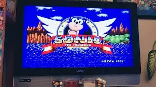 How to Connect Sega Genesis Megadrive to LCD TV