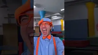 Blippi's Ready to FLIP! Learn How to Tumble! #blippi #shorts