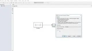 How to Reshape Matrix in MATLAB Simulink