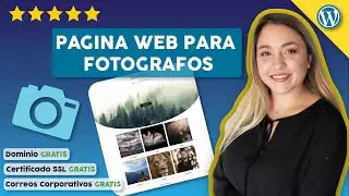 Como hacer una Pagina Web para Fotografos con Wordpress 2021