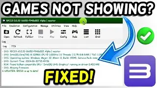 RPCS3 Games not showing up FIX!