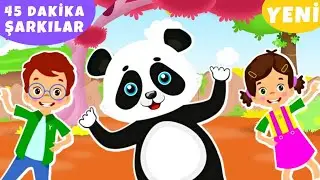 45 Dakika Çocuk Şarkıları | Tombik Panda | Okul Öncesi Eğitici Şarkılar | Çizgi Film