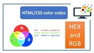 Html & CSS color codes explained | Hex & RGB in Tamil?