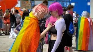 CSD SAARLORLUX 2022 Parade in Saarbrücken / 12.06.2022 #csd #christopherstreetday #csdparade #4k