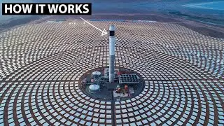 How the world's largest concentrated solar power project works