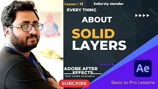 Solid layer in adobe after effects basic to advance Urdu | Hindi