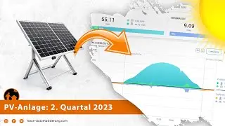 Ertragsdaten PV-Anlage (Q2/2023) - so macht das Spaß!