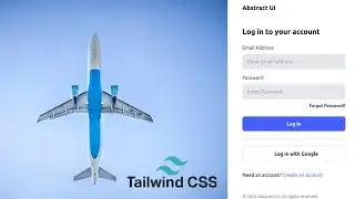 Login Page Design With Tailwind CSS