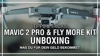 DJI Mavic 2 Pro und Fly more Kit Unboxing - Was du für dein Geld bekommst! | Milou PD