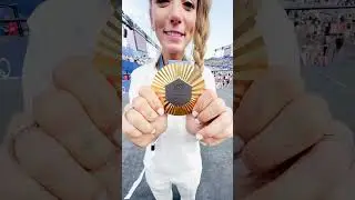 #AD Touching Olympic Gold #paris2024