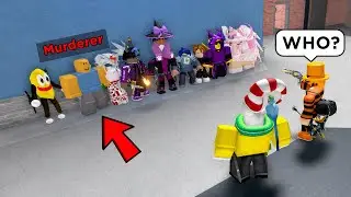 Murder Mystery 2 GUESS THE MURDERER.. (Roblox Movie)