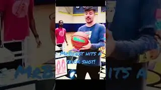 MrBeast Hits A Trickshot! #shorts