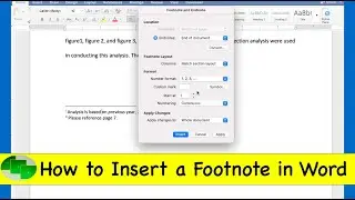 How to Insert a Footnote in Microsoft Word
