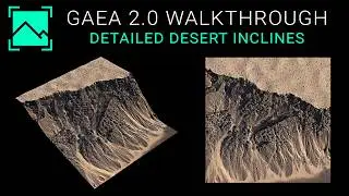 Gaea 2 - Realistic Desert Incline Tutorial