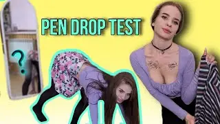 Very short skirts vs Pen drop test