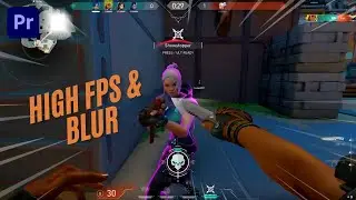High FPS & Motion Blur for Gaming Clips! | Tutorial Premiere Pro | 180 Seconds