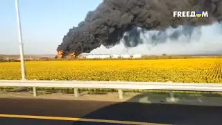 Война переходит в Россию: в стране ГОРИТ и ПРИЛЕТАЕТ все чаще. Пылающие кадры | Фронт News