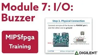 MIPSfpga - Module 7: I/O: Buzzer