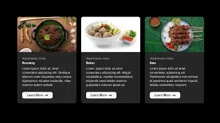 Cara Membuat Product Card Responsif untuk Makanan Tradisional Indonesia Menggunakan HTML & CSS