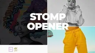 Typography Stomp Opener - After Effects Template