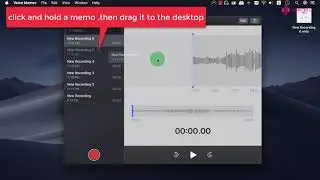 How to Save Voice Memos on the Mac as M4A Audio Files