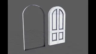 Autodesk Maya 2020 Architectural Composition Beginner tutorial 6: Door