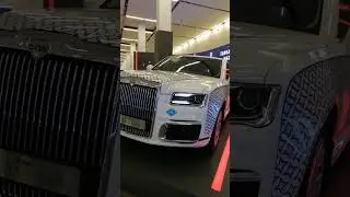 Аурус на водородном топливе! Aurus Senat FCEV. Aurus on hydrogen fuel