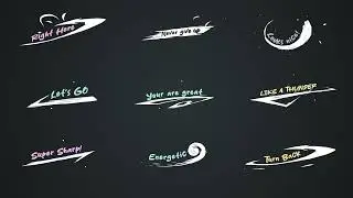 scribble hand drawn titles for after effects download