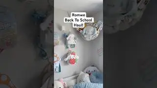 ROMWE Back to school haul! #romwe #back2school #clothinghaul #sanrio #aesthetic #haul