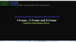 Understanding different types of frames / pictures in a video