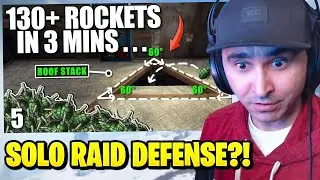 Summit1g Reacts: THIS CLAN USED 130+ ROCKETS TO RAID ME | Solo Rust