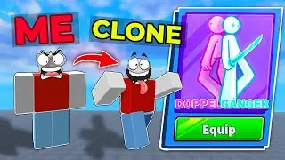 Trolling With DOPPELGANGER Ability in Roblox Blade Ball