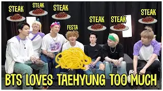 When BTS Loves Taehyung Too Much