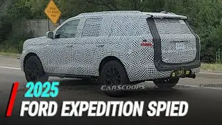 2025 Ford Expedition Spied Testing In Detroit