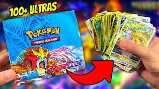 I Opened A VERY STRANGE Scarlet & Violet Pokemon Booster Box.. AND IT HAD OVER 100 ULTRA RARE CARDS!