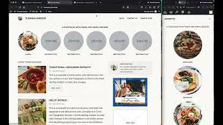 Appetite theme: Step 12 - Customize Branding and Navigation areas with Site Editor