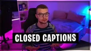 How to set up CLOSED CAPTIONS and SUBTITLES on Twitch