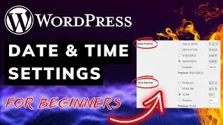 WordPress Date and Time settings (Tutorial For Beginners)