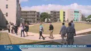 Homeless, low income families get low rent at new affordable housing unit