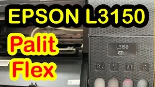 Epson L3210 L3150 L3158 How to change Flex Logic board to Printer head | Paper jam | Blinking Lights