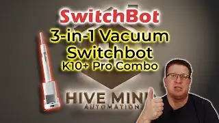 SwitchBot 3 in 1 Robot Vacuum - K10+ Pro Combo