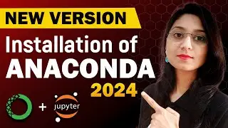 How to Install Anaconda & Jupyter Notebook in 2024 #theiscale