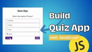 Build A Quiz App With JavaScript
