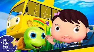 Wheels On The Bus Underwater | Little Baby Bum - Nursery Rhymes for Kids | Baby Song 123