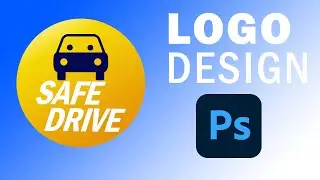 Photoshop Logo Design : How to make Car Shop Logo App Icon in Photoshop CC, CS6