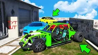 УГНАЛ ЧЕТЫРЕ ЧИТ ТАЧКИ ЗА 180 СЕКУНД В ГТА 5! БИТВА ВОРОВ В GTA 5 ONLINE!