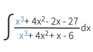 Integration of Rational Function by Partial Fraction Decomposition - Do Long Division First!