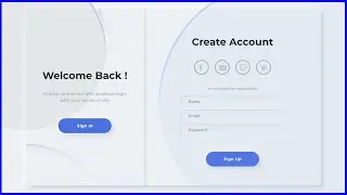 Responsive Animation Neumorphic Login & Registration Form Using Html CSS & JavaScript #Coding_Script